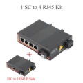 1 SC to 4 RJ45 Kit