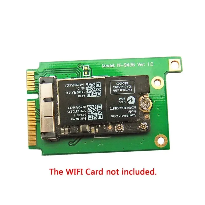 BCM94331CD BCM 943224 Tarjeta WIFI Ethernet PCIEBT2 BCM94360CD BCM94331CSAX a Mini Pcie Pci Express PCI-E tarjeta adaptadora para ordenador portátil - imagen 3