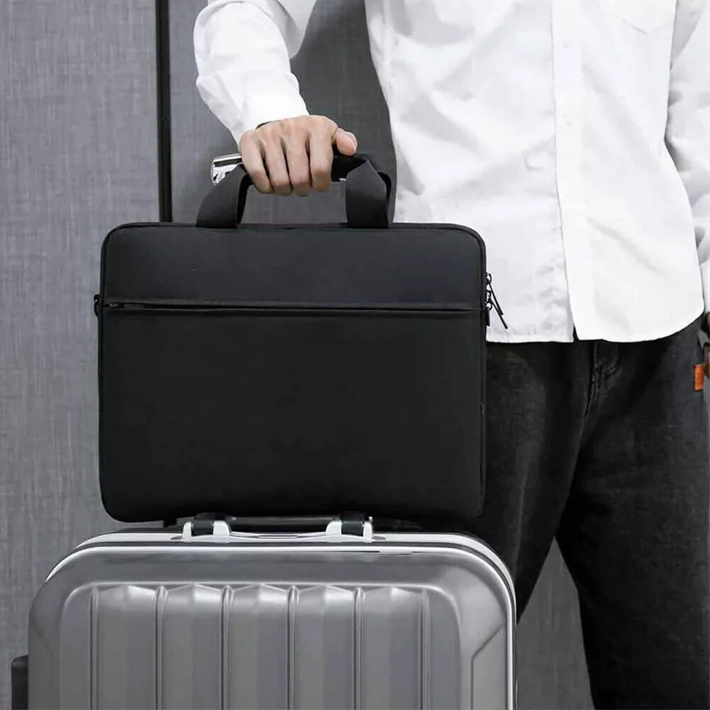 Funda impermeable para ordenador portátil, dos cremalleras lisas para un fácil acceso, dos cremalleras lisas que permiten abrir el estuche rosa rojo