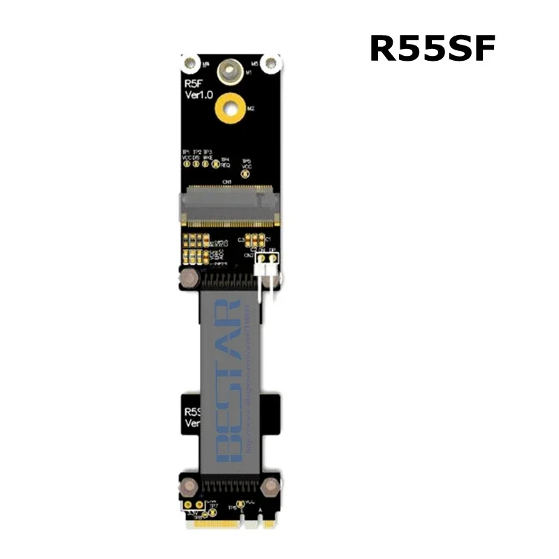 Riser M.2 WIFI A.E Key A + E 2230 a M.2 NVMe NGFF Riser adaptador de extensión tarjeta Cable de cinta para M2 Wi-fi Bluetooth 3G 4G tarjeta