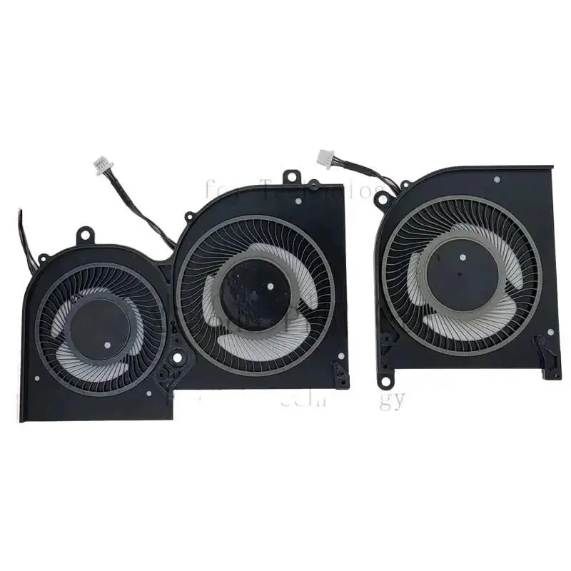 Nueva CPU GPU ventilador de refrigeración para MSI Creator Z16 A11UET MS-1571 1572 BS5405HS-U4W DC5V 1A BS4505HS-U5C DC5V 0.5A BS5405HS-U4W DC5V 1A
