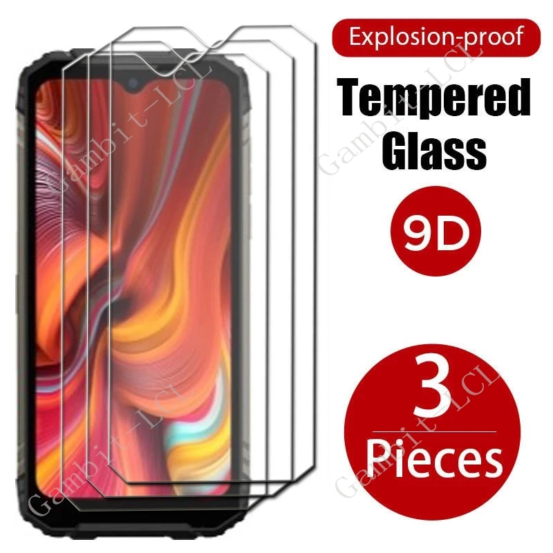 3 uds 9H vidrio templado protector para Doogee S96 GT S96GT DoogeeS96Pro DoogeeS96 S96Pro 6,22 "película protectora de pantalla
