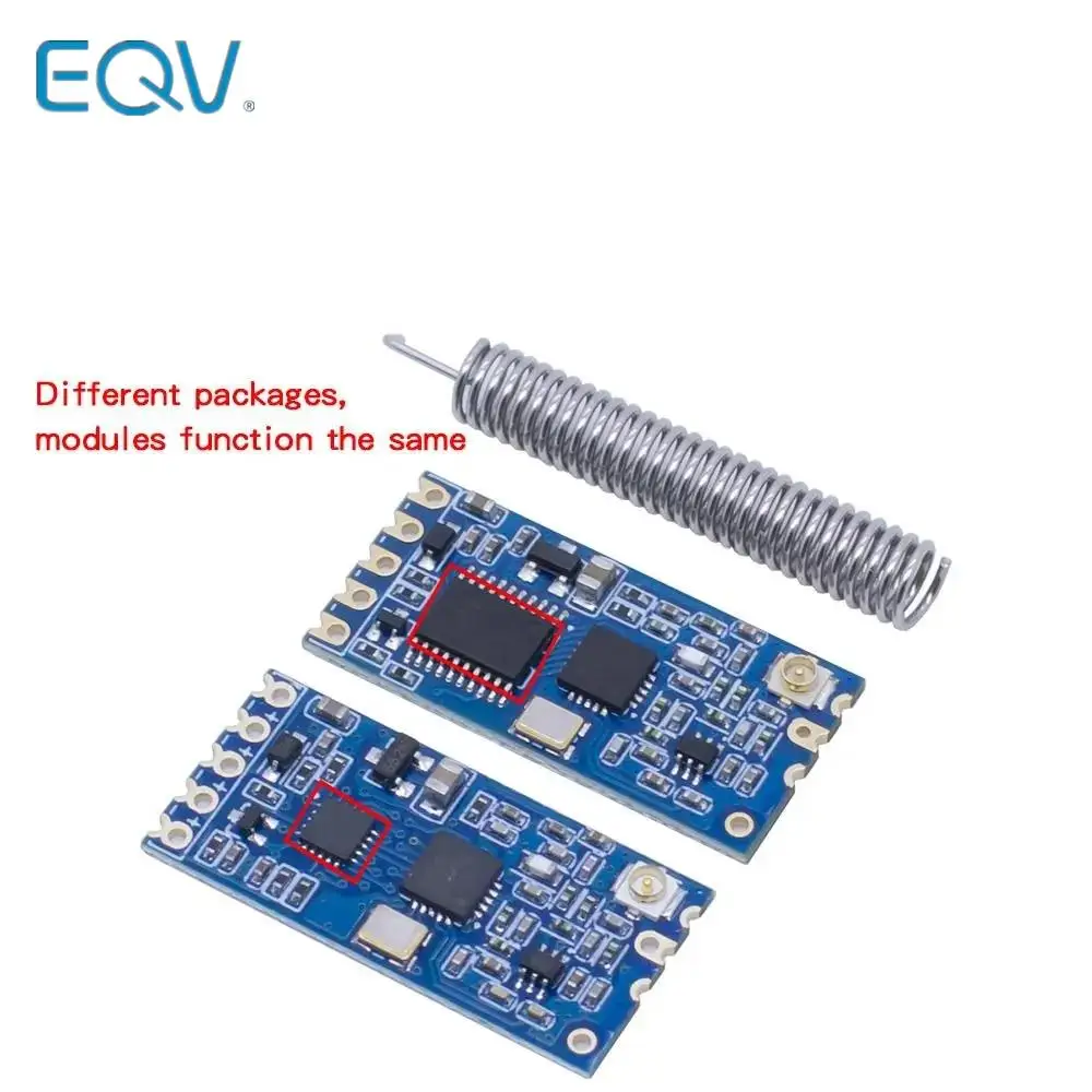 HC-12 Microcontrolador inalámbrico serie SI4463, 433 de largo alcance, 1000M con antena para Bluetooth