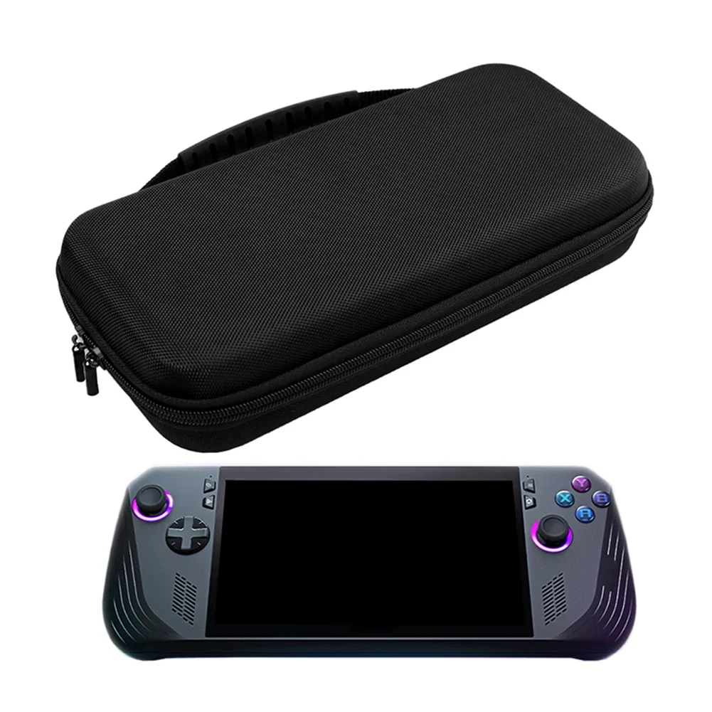 Estuche de transporte duro EVA, funda protectora de viaje a prueba de golpes con bolsa de almacenamiento de bolsillo para consola de juegos Asus Rog Ally X/Rog Ally - imagen 2
