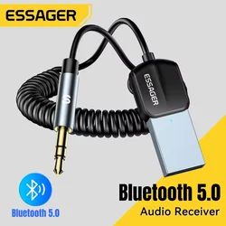 Essager Adaptador Bluetooth USB 3.5mm – Receptor Audio Coche