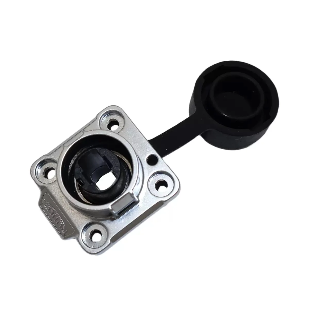 Conector impermeable de fibra óptica RUIKO MPO, enchufe de aviación exterior de metal RK16, conexión de fibra óptica MTP - imagen 3