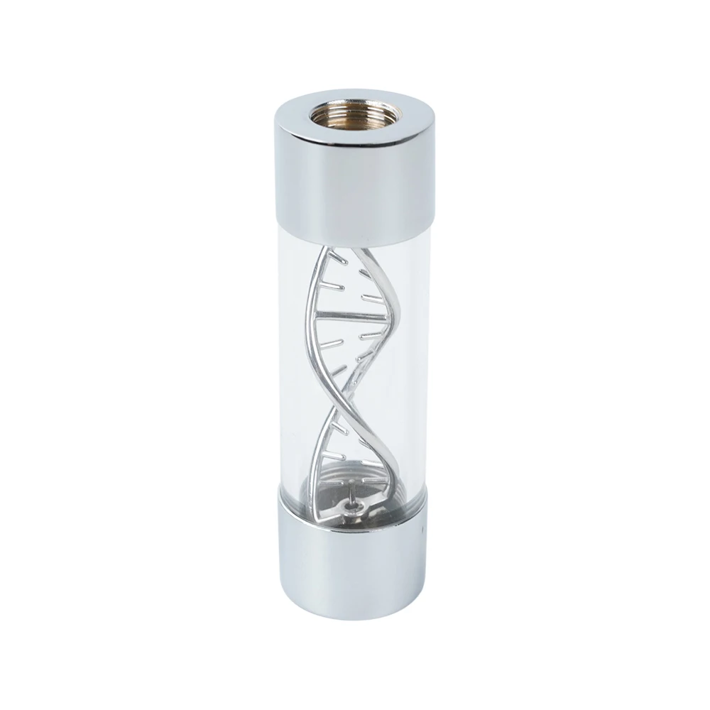 Indicador de flujo de construcción de bucle de refrigeración por agua para computadora HJ, medidor de velocidad de flujo de líquido, alta calidad, plateado, negro, blanco - imagen 5