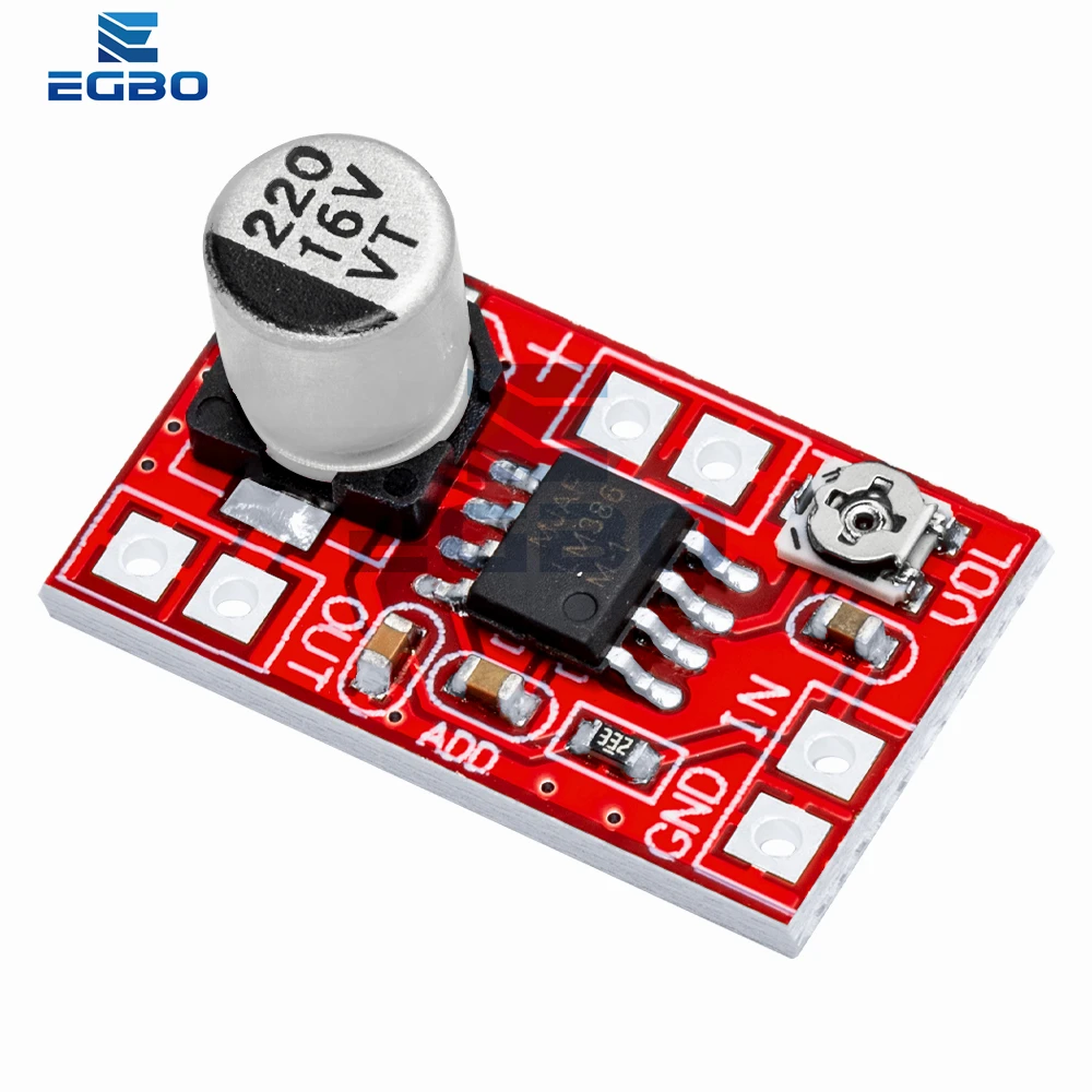 1 ~ 3 uds DC 5V-12V Micro amplificador de electret micrófono condensador Mini placa amplificadora de micrófono - imagen 2