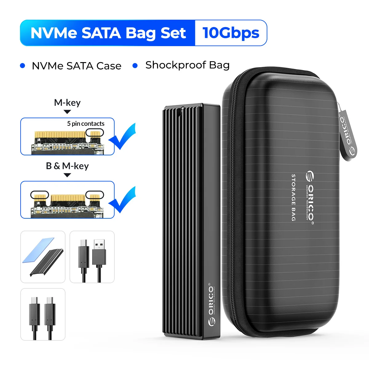 NVMe SATA Bag Set