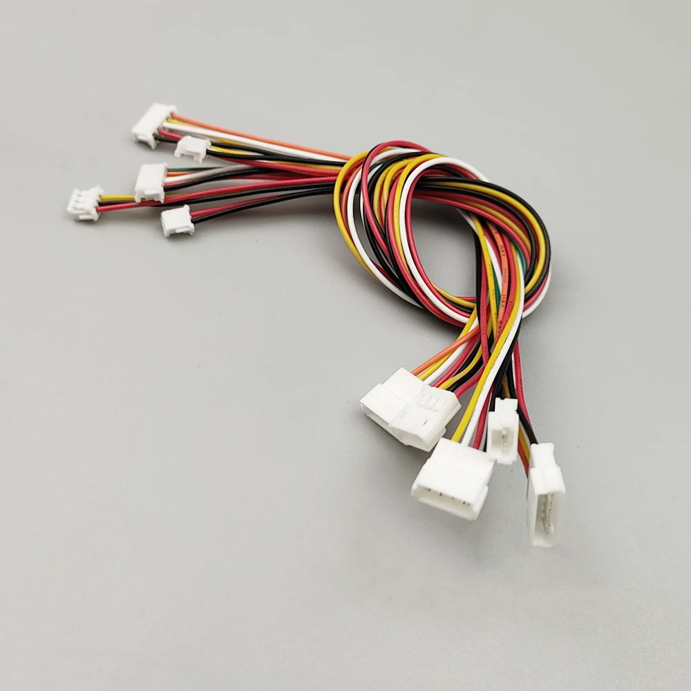 5 unids/lote JST ZH1.5 conector de línea de conversión de adaptador hembra a macho con Cable de extensión de 200mm 20cm 2P 3P 4P 5P 6P - imagen 3