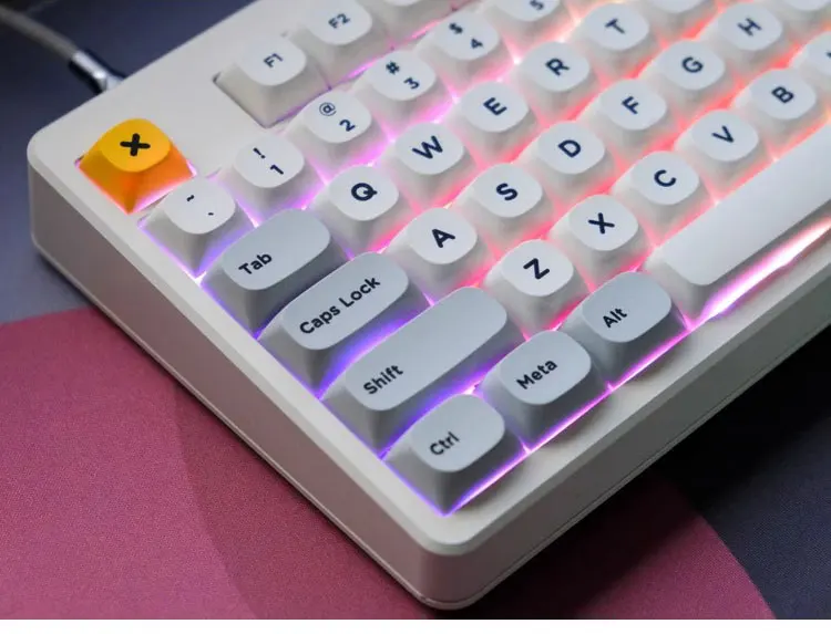 Juego de teclas industriales pesadas con perfil MA, teclas de sublimación de tinte PBT, 125 teclas para Teclado mecánico de juegos MX Switch - imagen 5