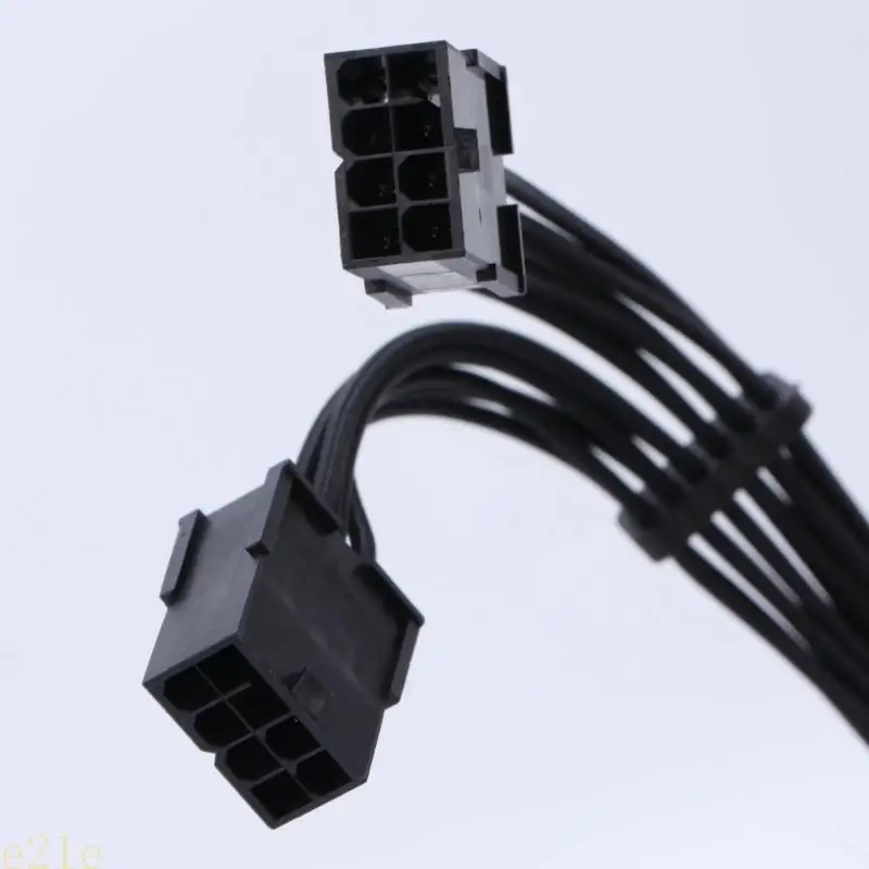 E21E 2x 8pin a 12pin Cable adaptador alimentación tarjeta gráfica para RTX30 GPU 12PIN a 8PIN - imagen 5