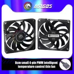 Ventilador CPU Silencioso Rodamiento Hidráulico PWM para PC