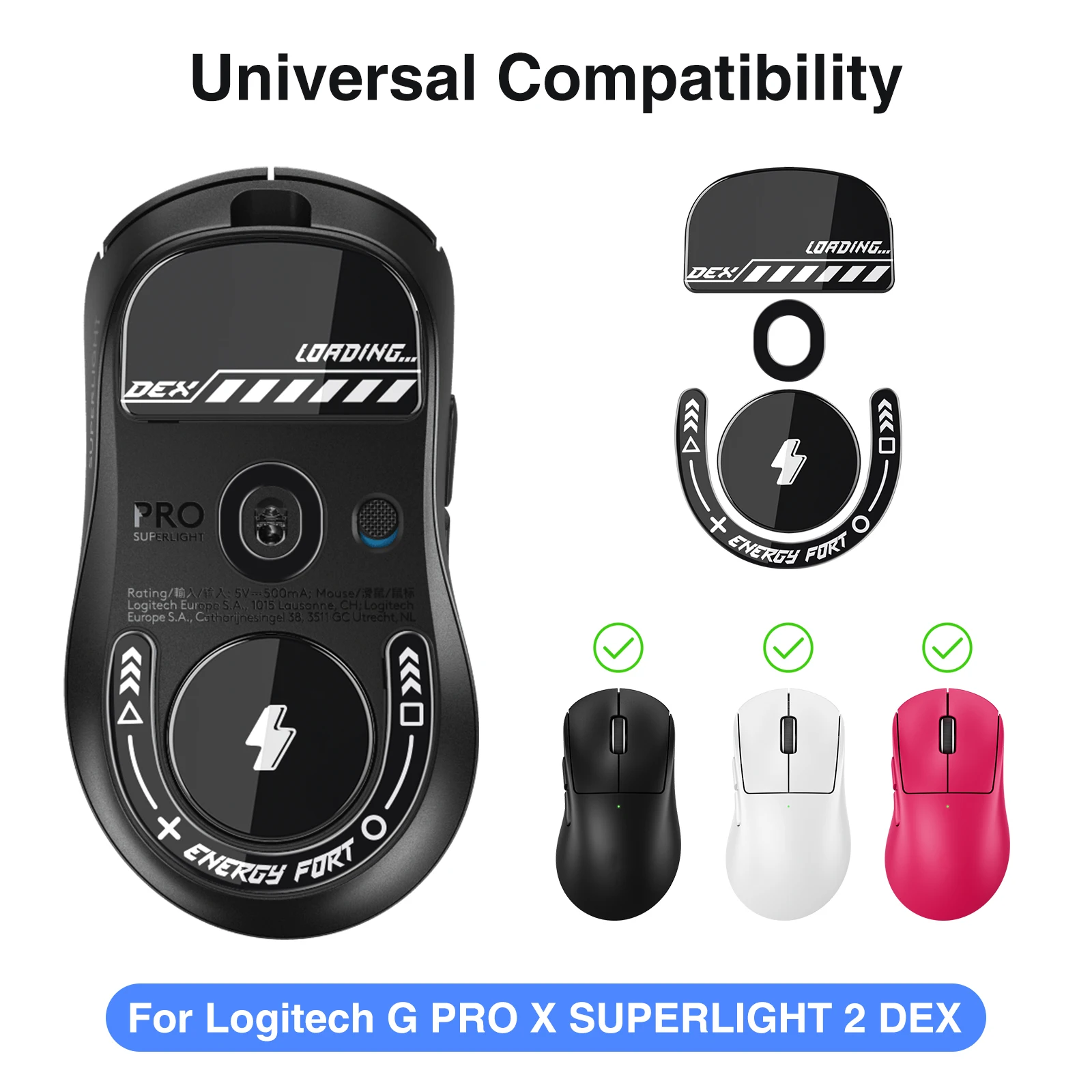 Pies de Ratón Logitech G PRO X SUPERLIGHT 2 DEX – Repuesto Gaming - imagen 3