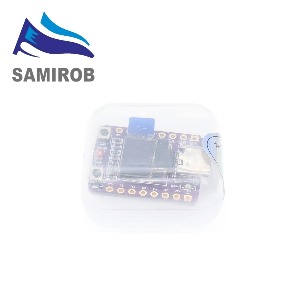 Placa de desarrollo OLED SAMIROB ESP32-C3, antena cerámica ESP32, placa de desarrollo supermini, wifi, Bluetooth, pantalla de 0,42 pulgadas - imagen 4