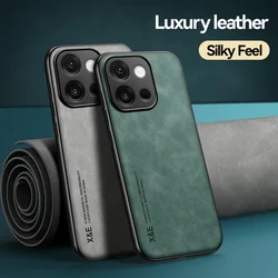 Funda Cuero Lujo OnePlus 13 / 13T / 13R – Soporte Metal Coche