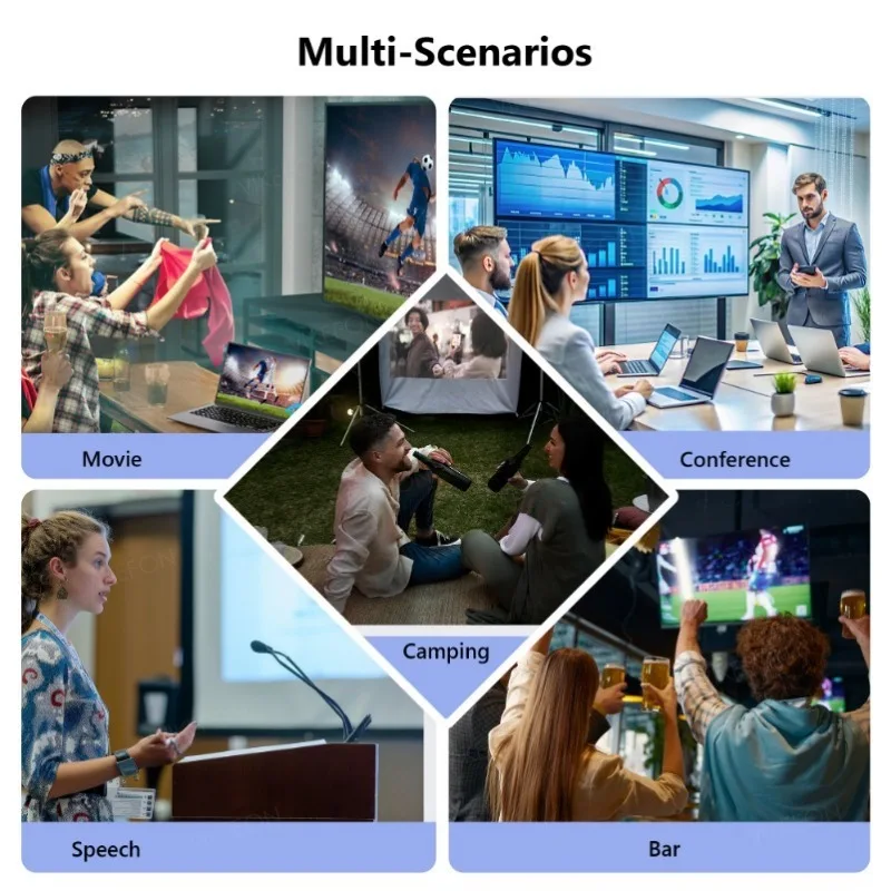 100M Wireless Video Transmitter and Receiver HDMI-Compatible Extender Display Adapter Cable Screen Mirror for Camera PC To TV - imagen 3