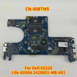 Placa Base Dell Latitude E6220 008TM5 CN-008TM5 DDR3 Testeada
