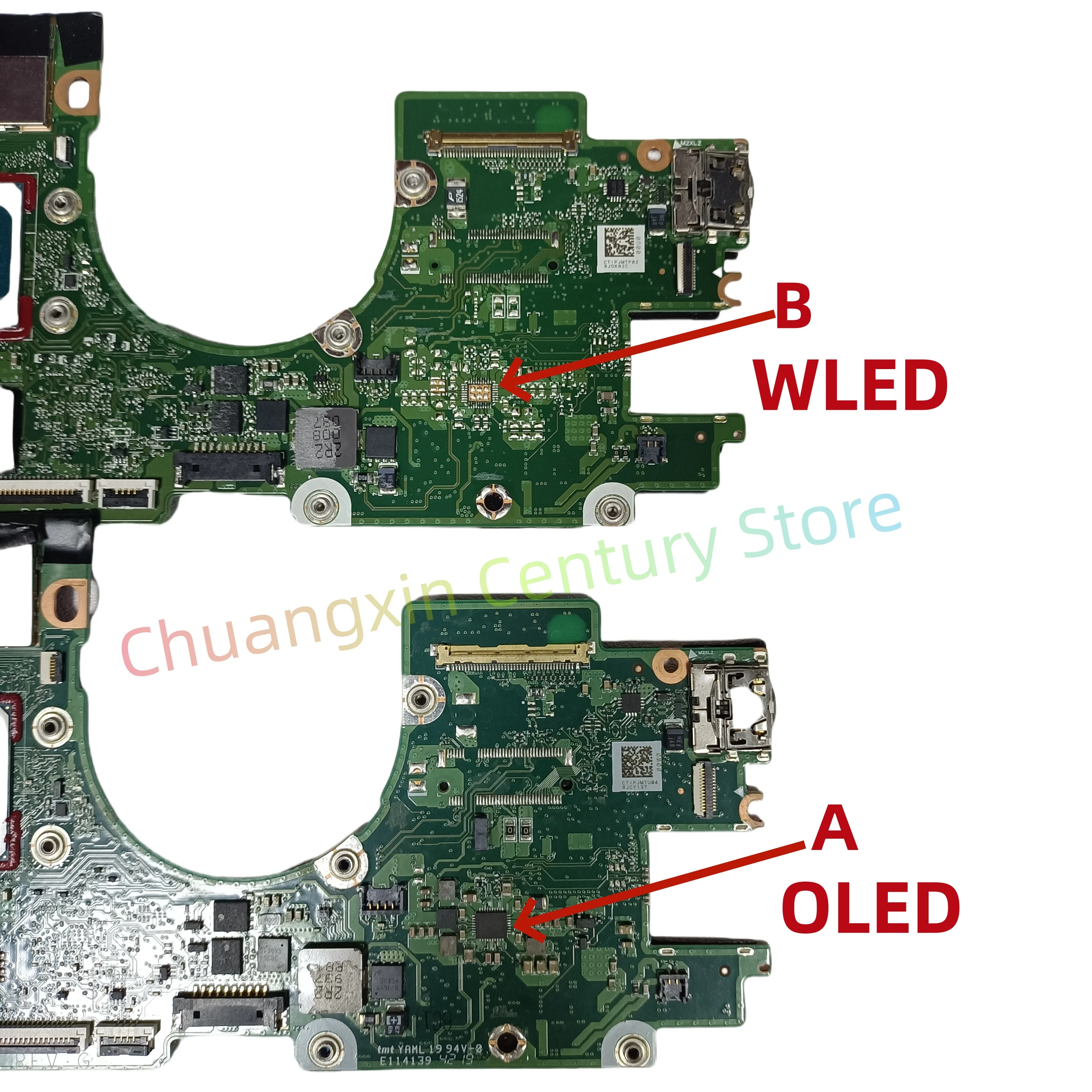 Placa base DA0X3AMBAG0 para CPU de ordenador portátil HP Spectre x360 13-AW: I5-1035G4 I7-1065G7 RAM: 8G/16G 100% probado con éxito - imagen 4
