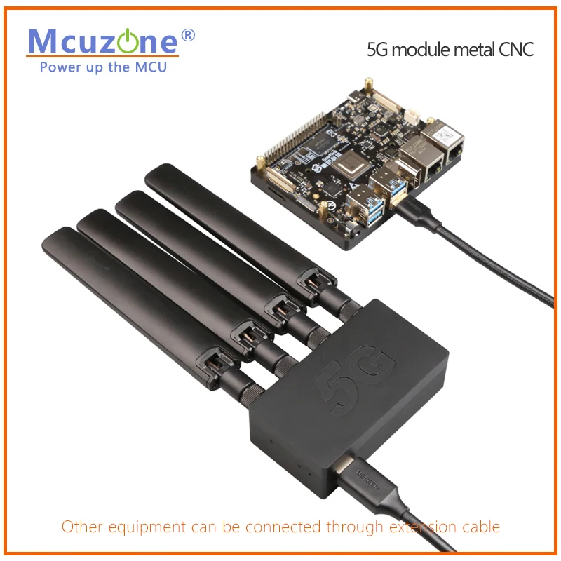 Módulo 5G de metal CNC compatible con la mayoría de firmware, plug and play, unidad libre, marcación gratuita, red automática - imagen 5