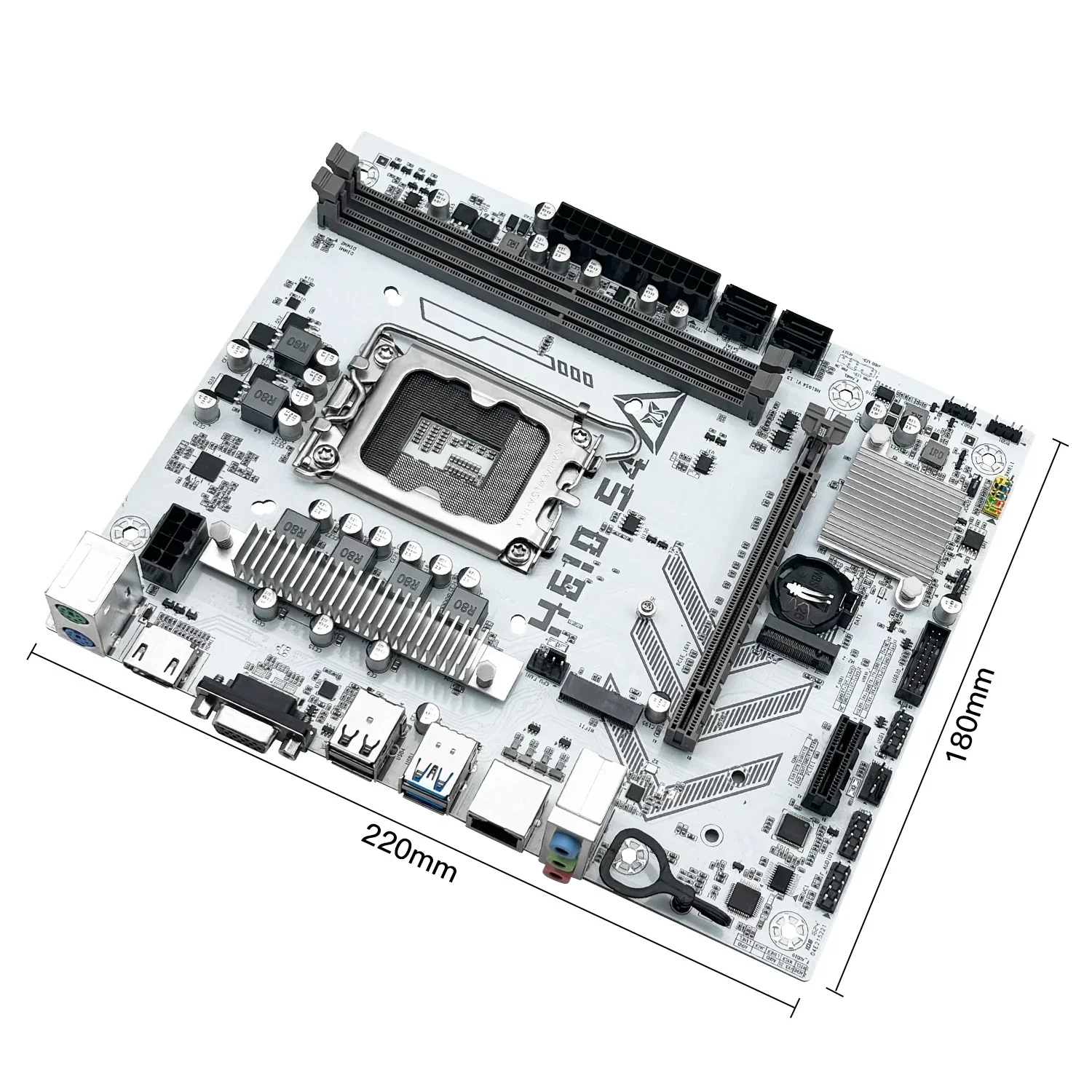 Placa base MACHINIST H610 S4 M-ATX DDR4 compatible con 12 13 14 Gen Intel LGA 1700 CPU 12100F 12400F 12490F 12600F 12700F 13600F - imagen 4