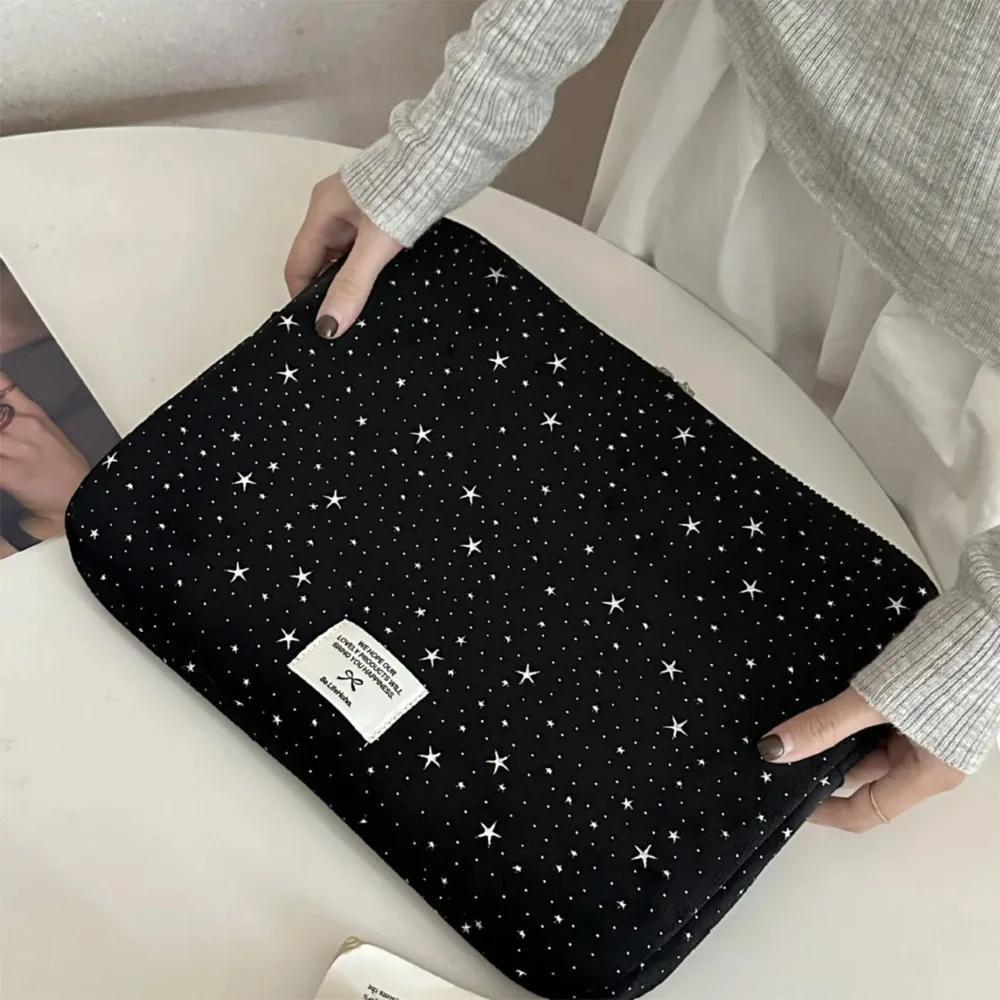 Funda para ordenador portátil 11 12,9 13,3 14 15,6 pulgadas funda para portátil Macbook Air Pro 16 hombres mujeres bolsa de viaje portátil fundas Little Star - imagen 5