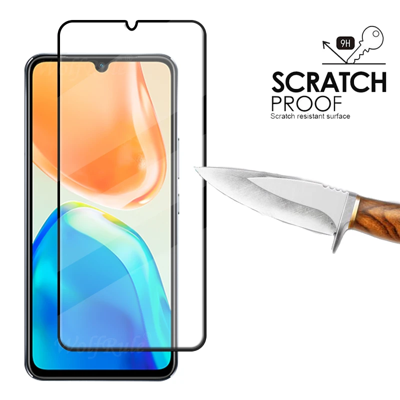 4 en 1 para Vivo V25 5G vidrio para Vivo V25 5G película de vidrio templado cubierta completa 9H Protector de pantalla para Vivo V 25 V25 5G lente de vidrio - imagen 3