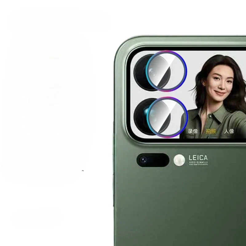 1 Juego de Protector de película de lente para Xiaomi 17 Pro Max, protectores de cámara con anillo de Metal para Xiaomi Mi17 Mi17Pro, cubierta de cristal de lente - imagen 2