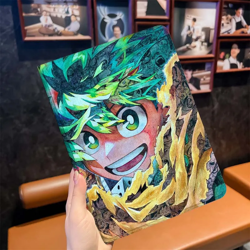Anime My Hero Academia para Xiaomi Redmi Mi Pad 2 4 5 6 6s 7 8 11 12,5 12,4 11,2 8,7 SE Pro Plus Max funda para tableta - imagen 3