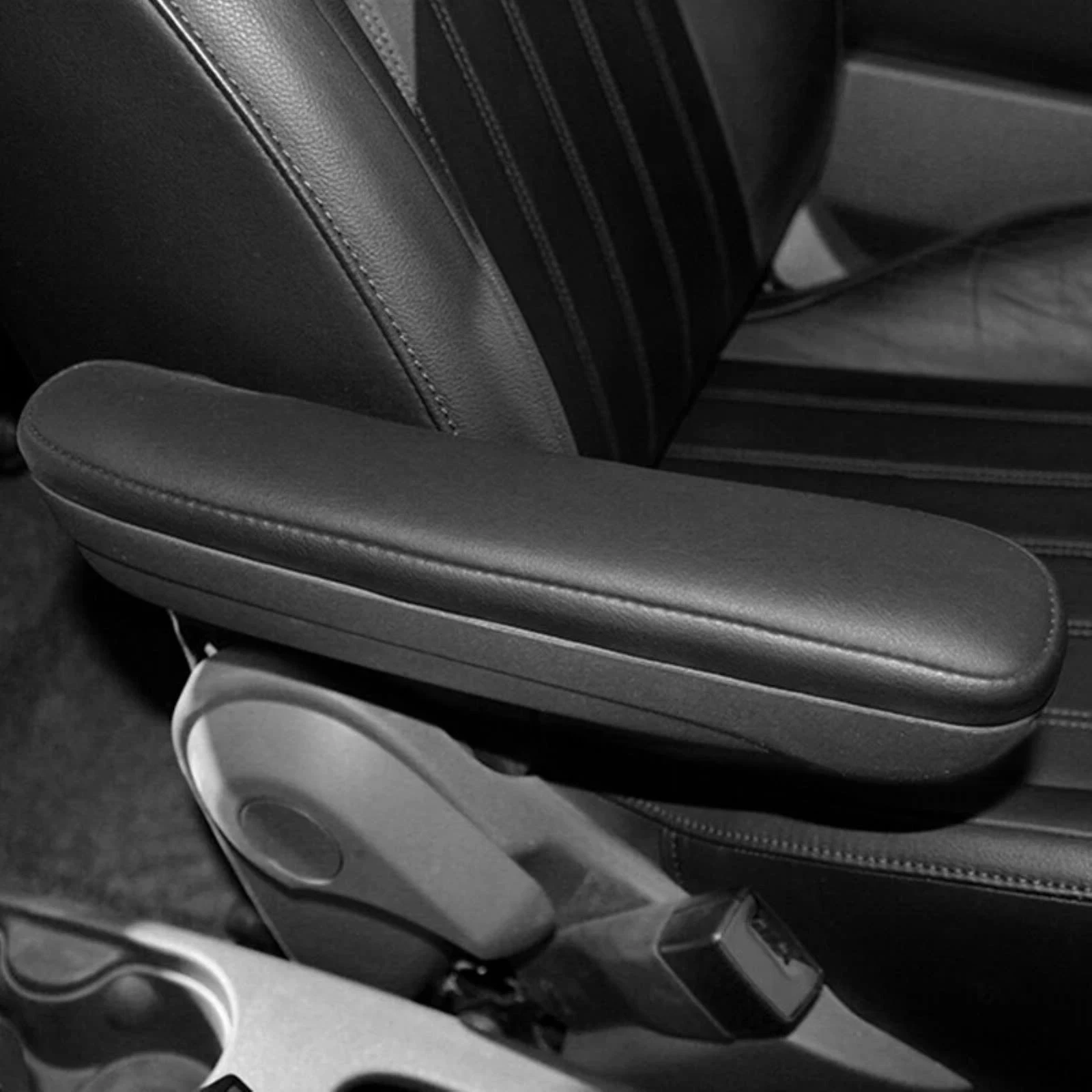 1 pieza 6BV31KRLAA negro delantero izquierdo asiento interior reposabrazos piezas de repuesto aptas para Fiat 500 2016-2019 accesorios Interioor de coche - imagen 5
