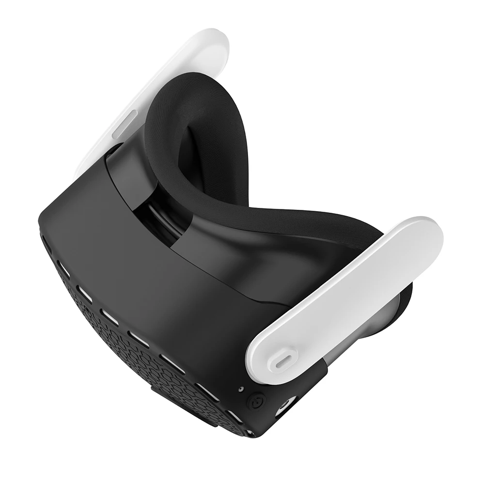 Juego de fundas de silicona, empuñaduras de controlador, carcasa VR, funda de silicona VR, cubierta facial, cubierta de lente para auriculares Meta Quest 3S VR - imagen 5