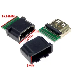 Adaptador USB-C Macho a HDMI Hembra 4K Señal
