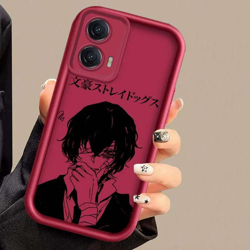 Anime Bungo Stray Dogs para Motorola Edge 50 60 G30 G20 G10 G05 G04s E30 E32 E14 Stylus Fusion Pro Eye escalera funda de teléfono - imagen 3