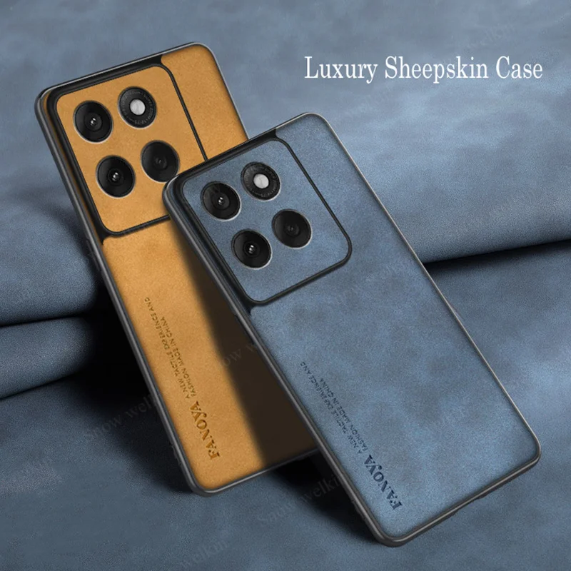 Funda de silicona de lujo de piel de oveja a prueba de golpes para Motorola Edge 70 Edge70 funda de teléfono para Moto Edge 70 Coque - imagen 4