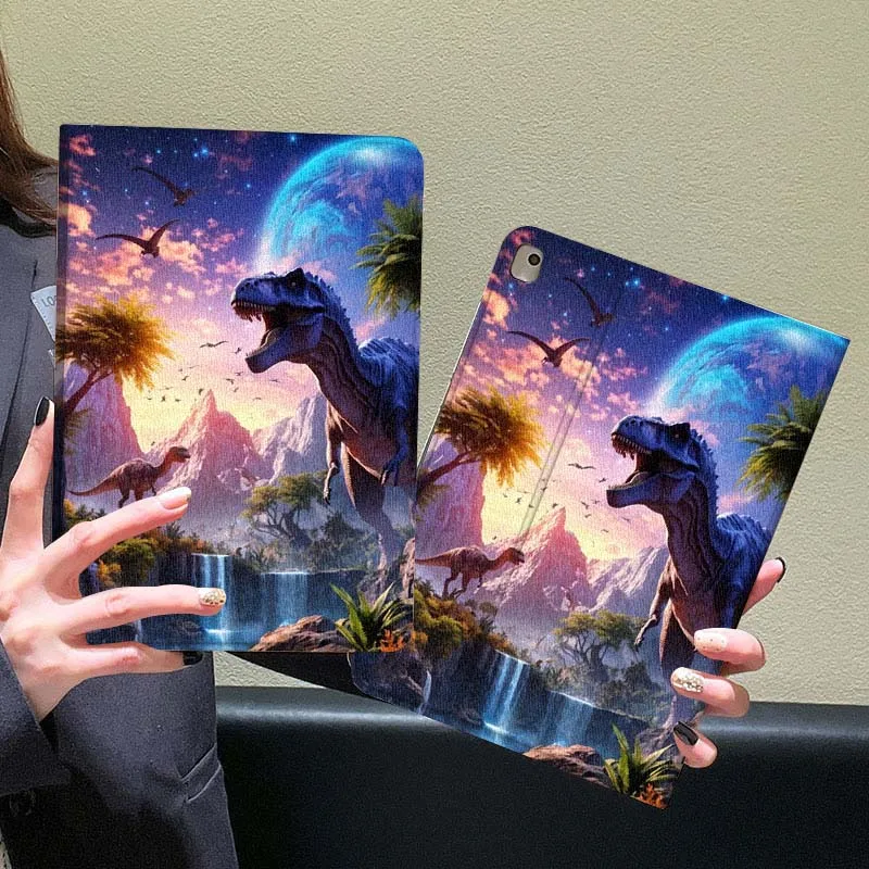 Patrón de dinosaurio caliente para Huawei Honor Tab Magic Pad GT 6 X9 X8A X8 V8 V7 9 8 2 3 13,3 10 Pro pulgadas funda para tableta