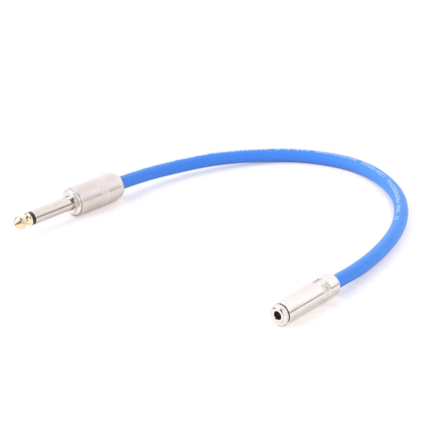 Cable estéreo TRS hembra de 3,5mm a 6,35mm, 1 piezas, Mono, TS, macho, para micrófonos de guitarra, etc., 0,3 M-15M - imagen 5