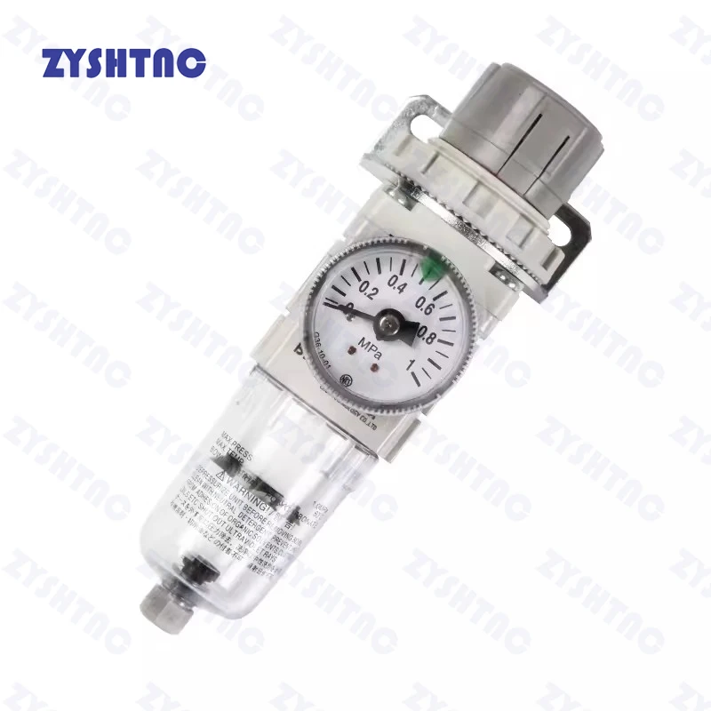 SMC tipo AW20/30/40-02B filtro de aire separador de aceite y agua con válvula reguladora de presión, válvula reductora de presión - imagen 2