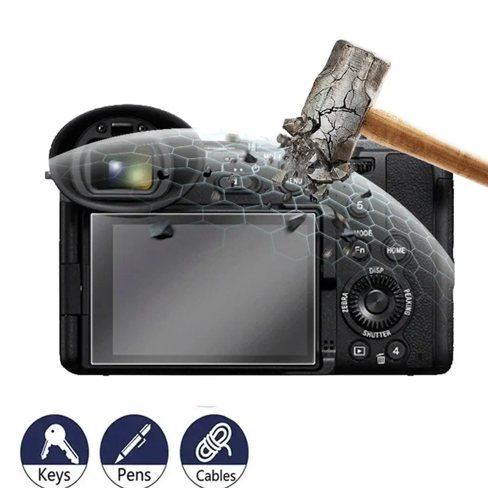 Protector de pantalla de vidrio templado para cámara sony ILME FX2B, película protectora de pantalla LCD, accesorio de cámara antiarañazos - imagen 2
