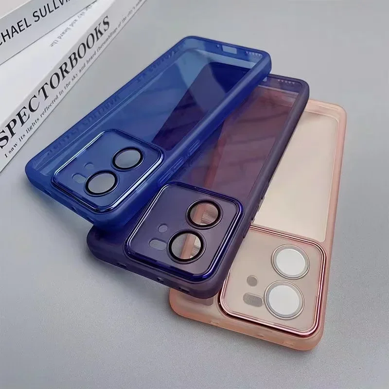 Funda de teléfono de lujo con película de lente para Xiaomi 13, 13T Pro T 5G, funda trasera de silicona suave, bolsas protectoras para cámara Xiaomi13T 13TPro 360 - imagen 4