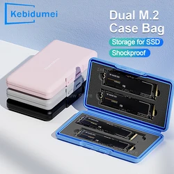 Estuche protector para SSD M.2 2280 SATA y NVMe a prueba de golpes