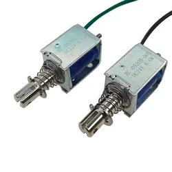 Electroimán Solenoide 12V/24V/6V TAU-0520T – Tracción y Empuje