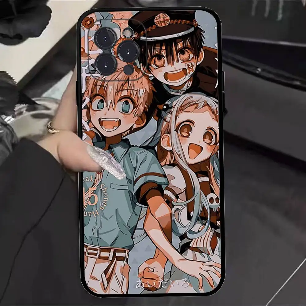 Funda de teléfono de Anime Hanako Kun con destino al baño para IPhone 17 16 15 14 11 12 13 Mini Pro XS Max Plus Funda Shell - imagen 5