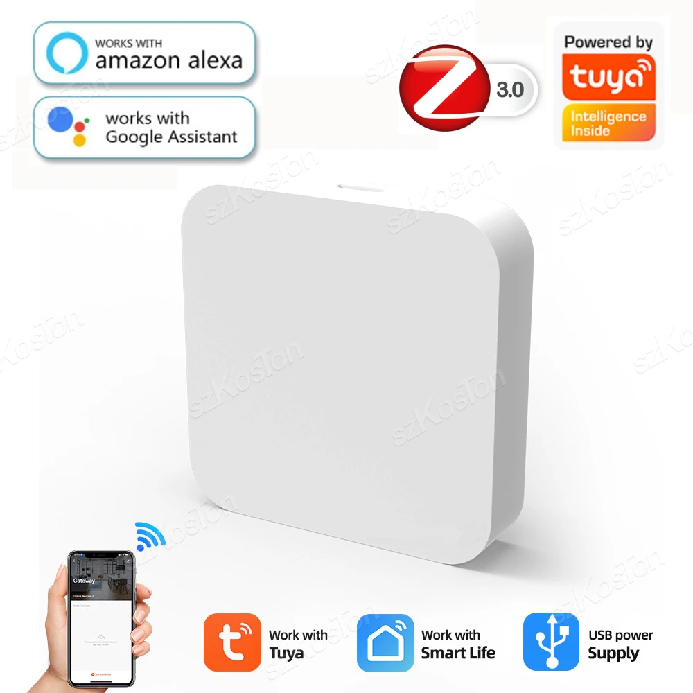 Tuya Hub Zigbee 3.0 – Control Domótico con Alexa y Google Home - imagen 4