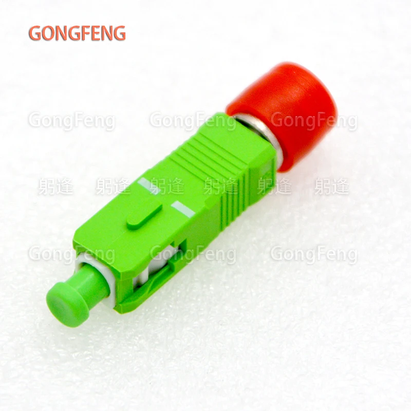 Adaptador de conector de fibra óptica, acoplador macho hembra-SC de un solo modo, brida de SC-FC, 1 unidad, venta al por mayor especial - imagen 3