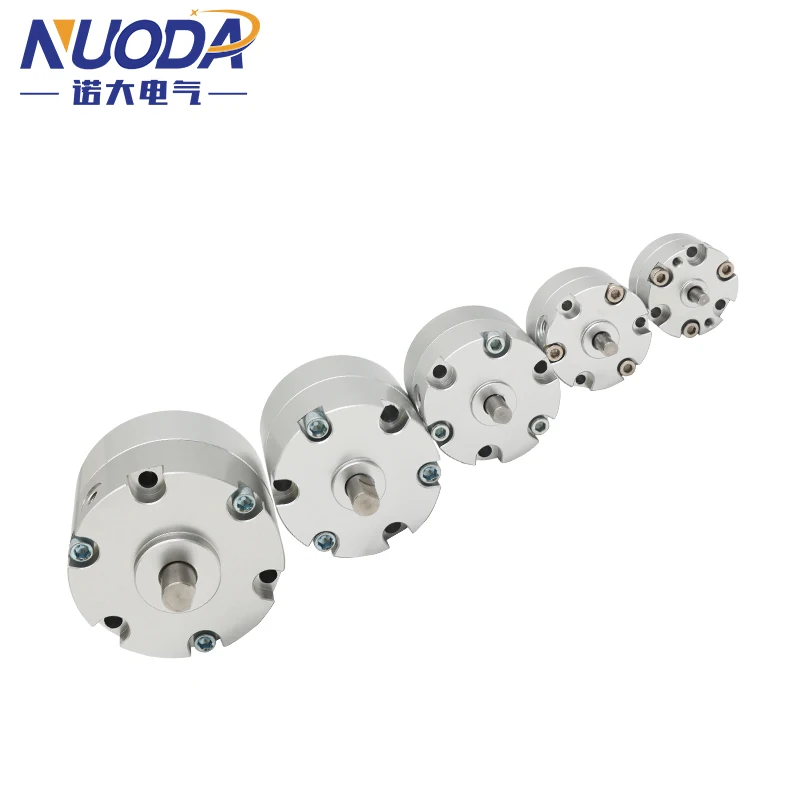 Cilindro neumático giratorio de aire tipo SMC, serie CRB2BW Bore10/15/20/30/40, aleación de aluminio de doble eje de una sola hoja - imagen 5