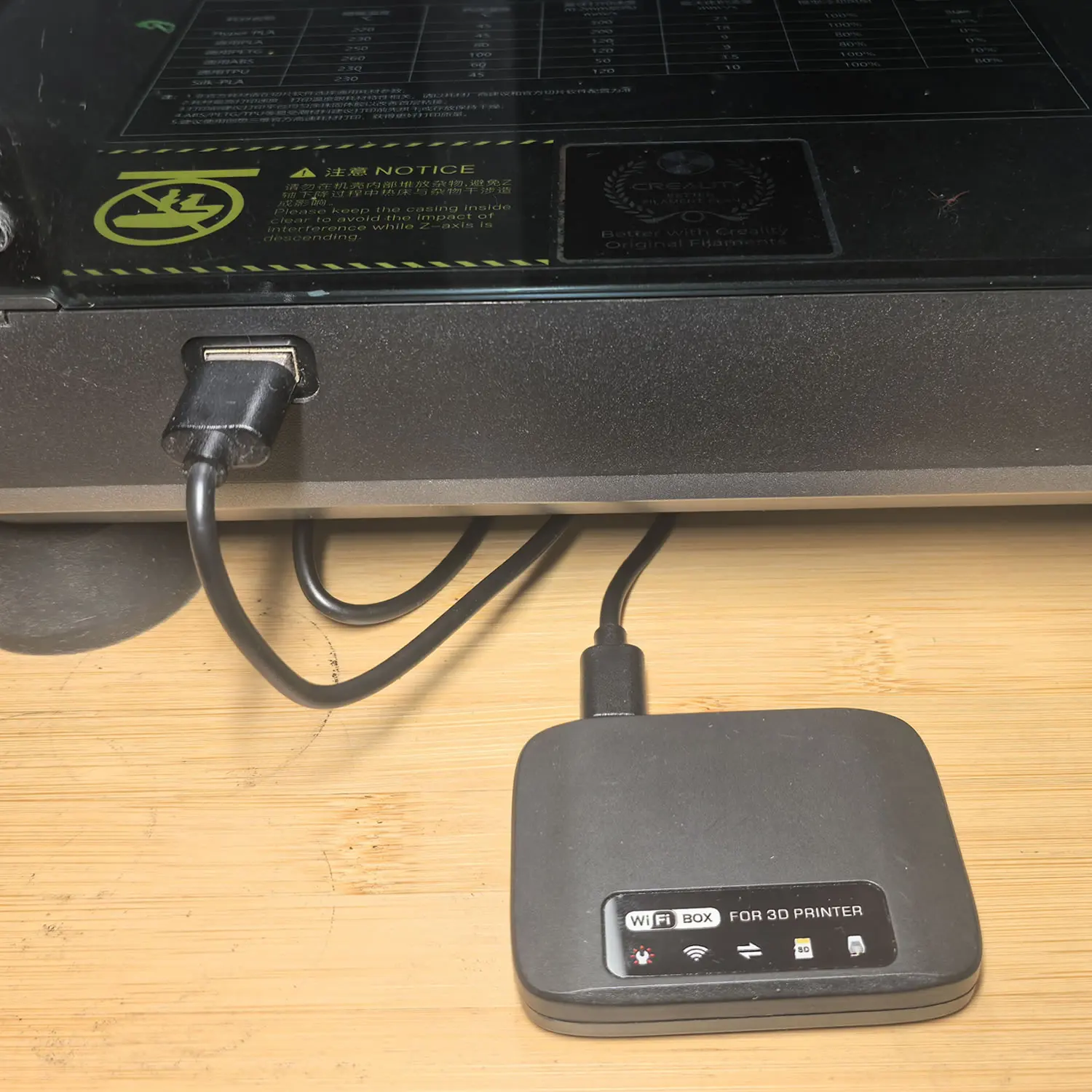 Caja WiFi de alta velocidad: transmisor de archivos inalámbrico para impresoras 3D, máquinas de bordar, máquinas de tallado, CNC, corte rápido de una sola tecla - imagen 3