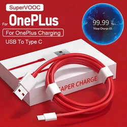 OnePlus 13–8 Cable USB-C SuperVOOC: carga rápida y datos de teléfono