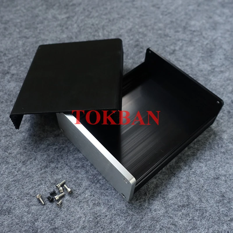 Tokban-carcasa de aluminio para amplificador de potencia, carcasa para amplificador de auriculares, 116mm x 50x1539, 139 - imagen 5