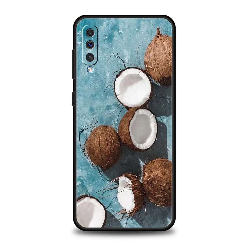 Funda para Teléfono Samsung A56 A36 A26 A24 A12 A14 A16 A50 A70 A20E A20S A22 A40 A34 A54 A42 A52 5G A04s A06, Diseño Verano Coco - imagen 5