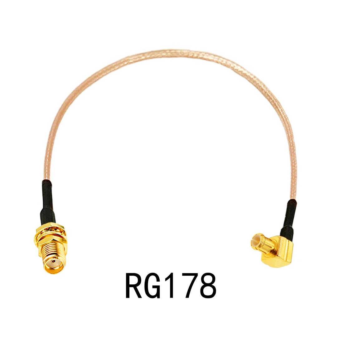 Mamparo hembra SMA a montaje de Cable RF de ángulo recto macho MCX RG174 RG178 RG316 10cm/30cm/50cm para módem inalámbrico - imagen 4